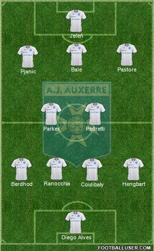 A.J. Auxerre Formation 2011