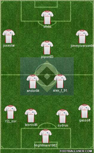 Hamburger SV Formation 2011