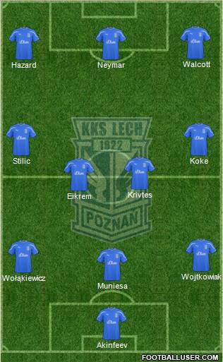 Lech Poznan Formation 2011