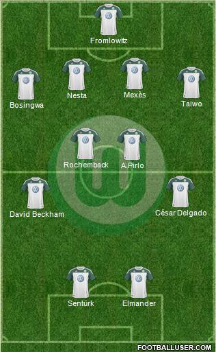 VfL Wolfsburg Formation 2011