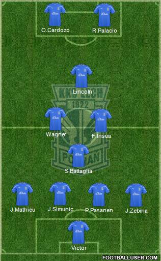 Lech Poznan Formation 2011