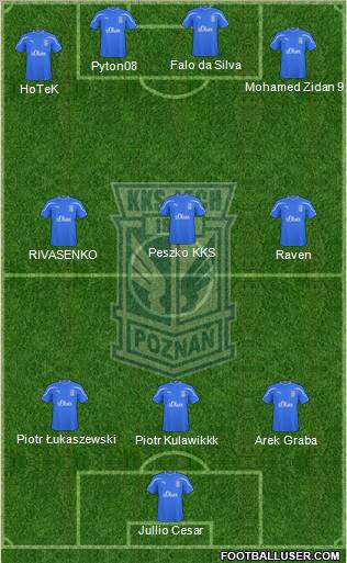 Lech Poznan Formation 2011