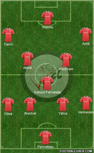 Valenciennes Football Club Formation 2011