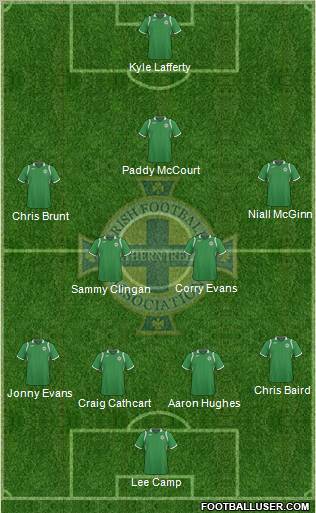 Northern Ireland Formation 2011