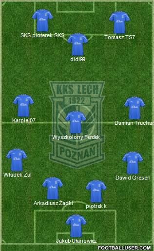 Lech Poznan Formation 2011