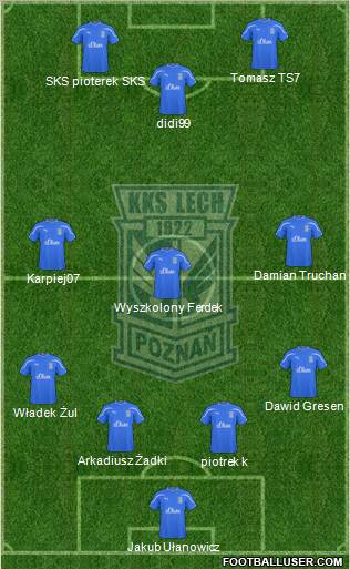 Lech Poznan Formation 2011