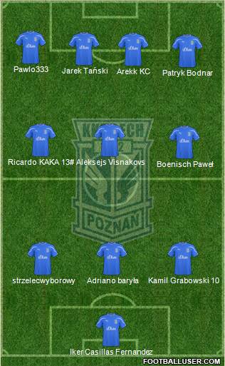 Lech Poznan Formation 2011