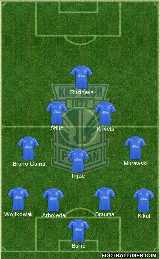 Lech Poznan Formation 2011