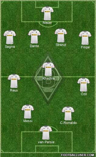 Borussia Mönchengladbach Formation 2011