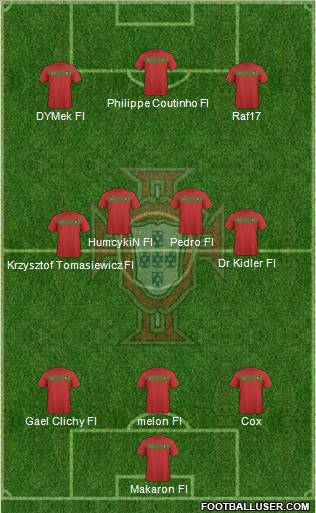 Portugal Formation 2011