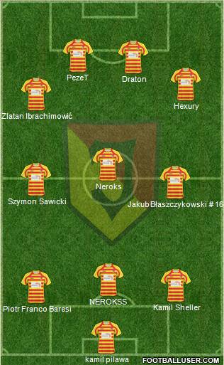 Jagiellonia Bialystok Formation 2011