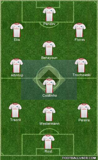 Hamburger SV Formation 2011