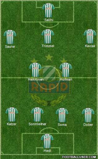 SK Rapid Wien Formation 2011