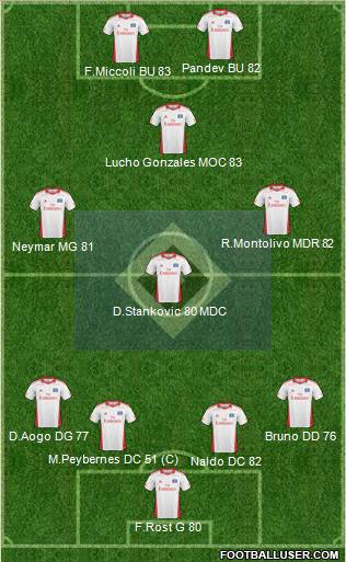 Hamburger SV Formation 2011