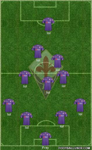 Fiorentina Formation 2011