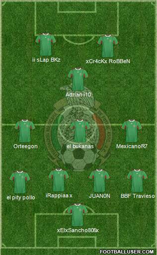 Mexico Formation 2011