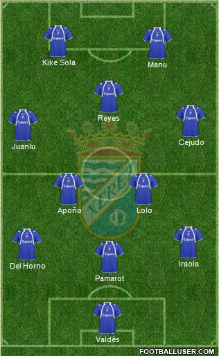 Xerez C.D., S.A.D. Formation 2011