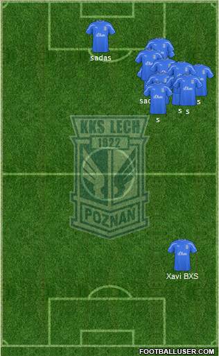 Lech Poznan Formation 2011