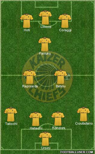 Kaizer Chiefs Formation 2011