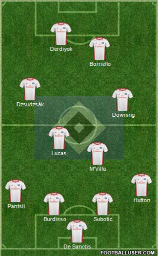 Hamburger SV Formation 2011