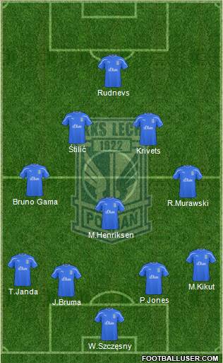 Lech Poznan Formation 2011