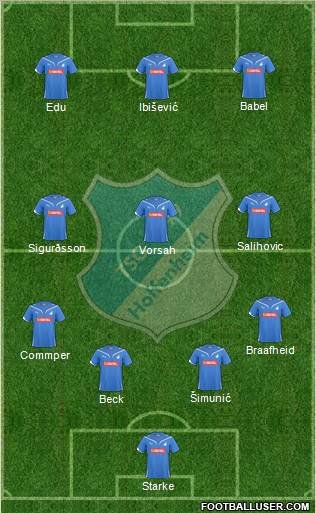 TSG 1899 Hoffenheim Formation 2011