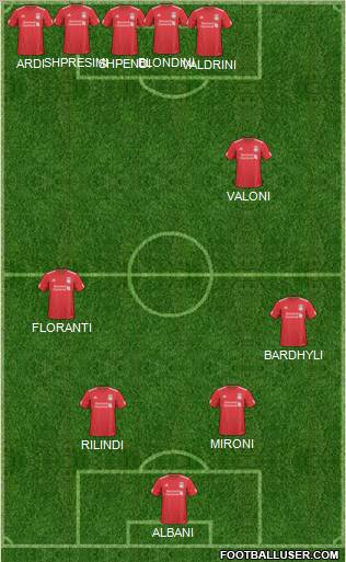 Liverpool Formation 2011