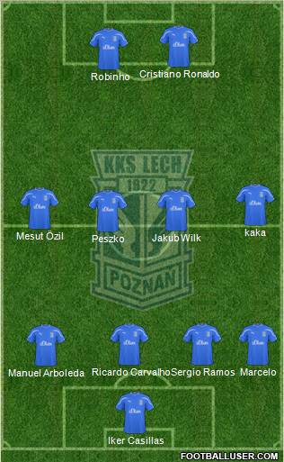 Lech Poznan Formation 2011