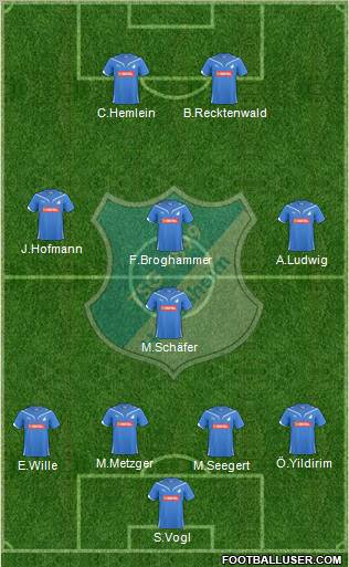 TSG 1899 Hoffenheim Formation 2011