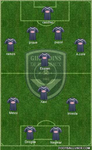 FC Girondins de Bordeaux Formation 2011