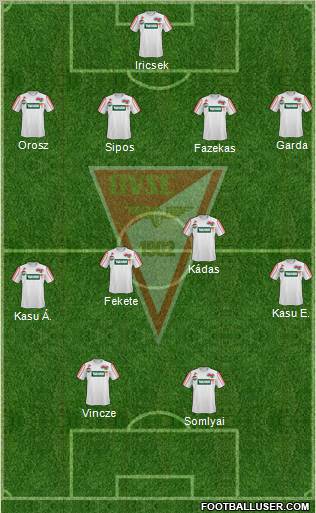 Debreceni VSC Formation 2011