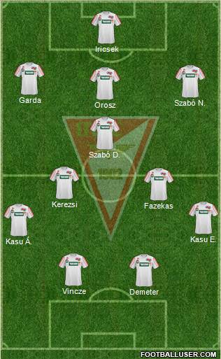 Debreceni VSC Formation 2011