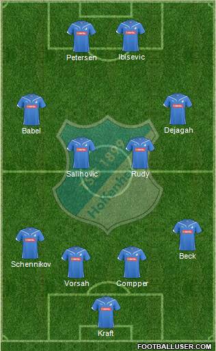 TSG 1899 Hoffenheim Formation 2011