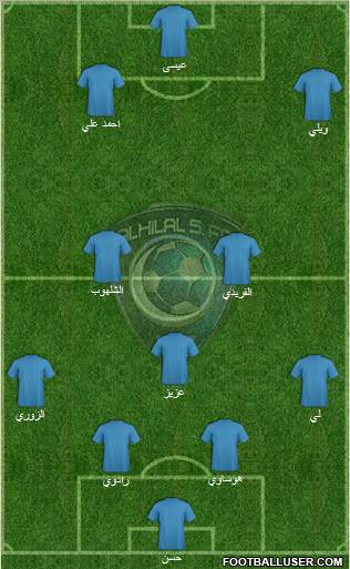 Al-Hilal (KSA) Formation 2011