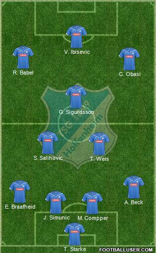 TSG 1899 Hoffenheim Formation 2011