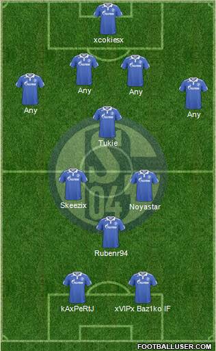 FC Schalke 04 Formation 2011