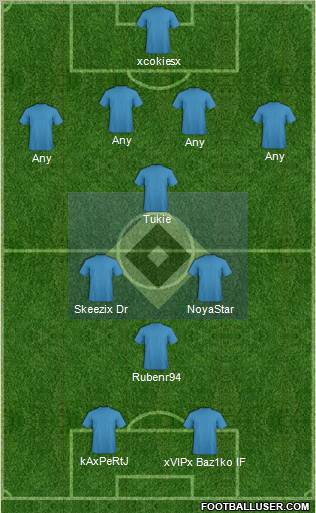 Hamburger SV Formation 2011