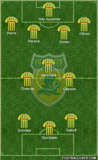 FC Nantes Formation 2011