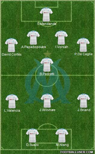 Olympique de Marseille Formation 2011