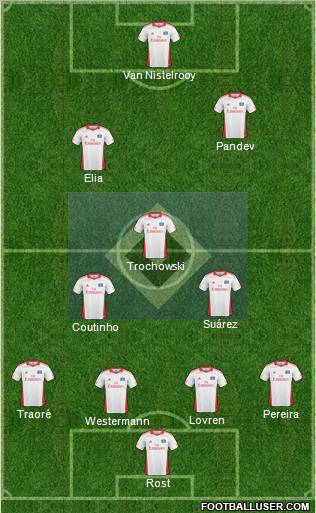 Hamburger SV Formation 2011