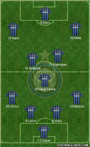 F.C. Internazionale Formation 2011