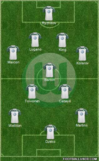 VfL Wolfsburg Formation 2011