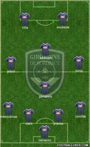 FC Girondins de Bordeaux Formation 2011