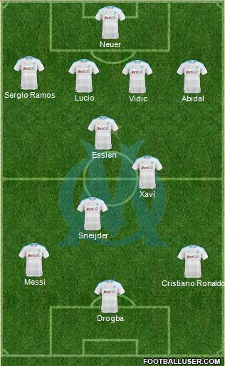 Olympique de Marseille Formation 2011