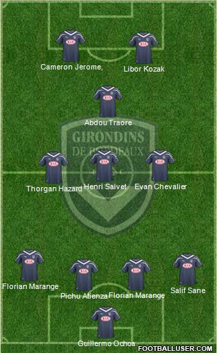 FC Girondins de Bordeaux Formation 2011