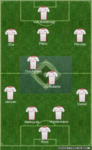 Hamburger SV Formation 2011