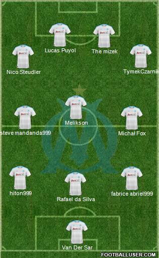 Olympique de Marseille Formation 2011