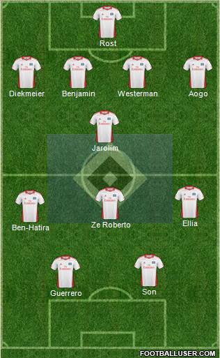 Hamburger SV Formation 2011