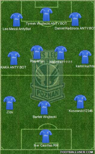 Lech Poznan Formation 2011