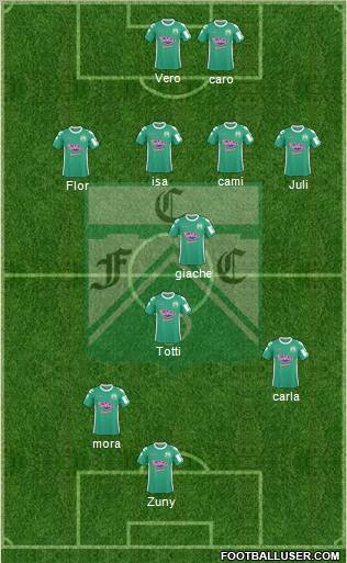 Ferro Carril Oeste Formation 2011